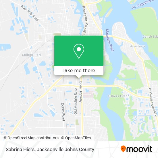 Sabrina Hiers map