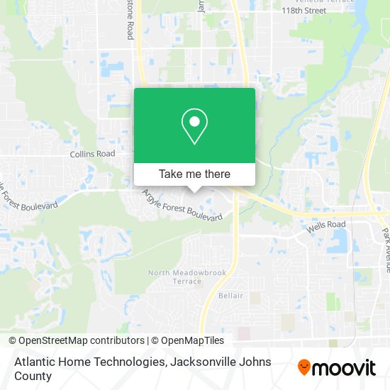 Atlantic Home Technologies map