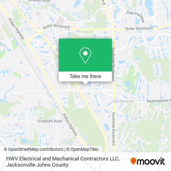 HWV Electrical and Mechanical Contractors LLC map