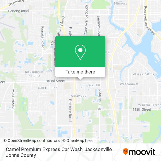 Mapa de Camel Premium Express Car Wash