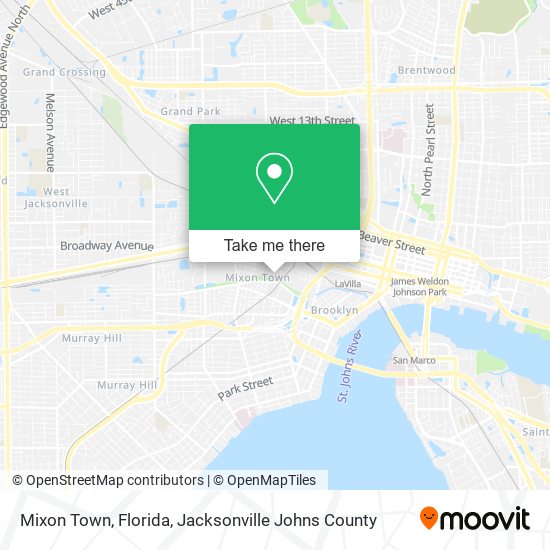 Mixon Town, Florida map