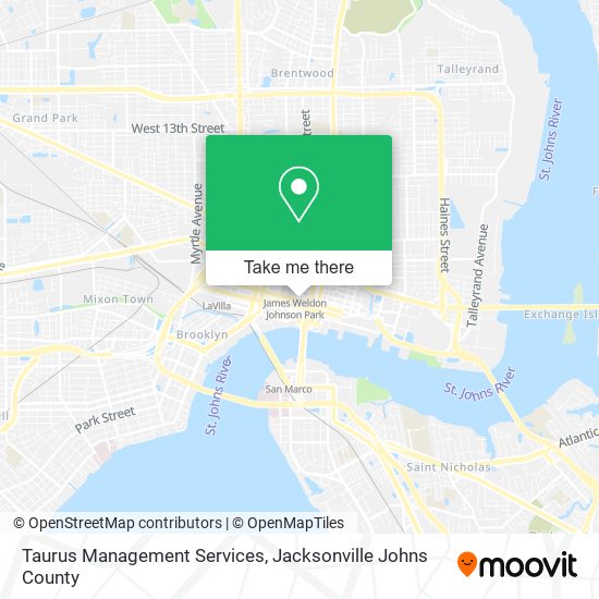 Taurus Management Services map