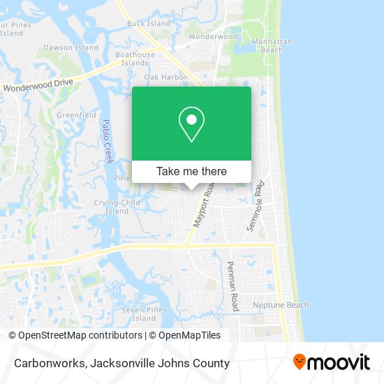 Carbonworks map
