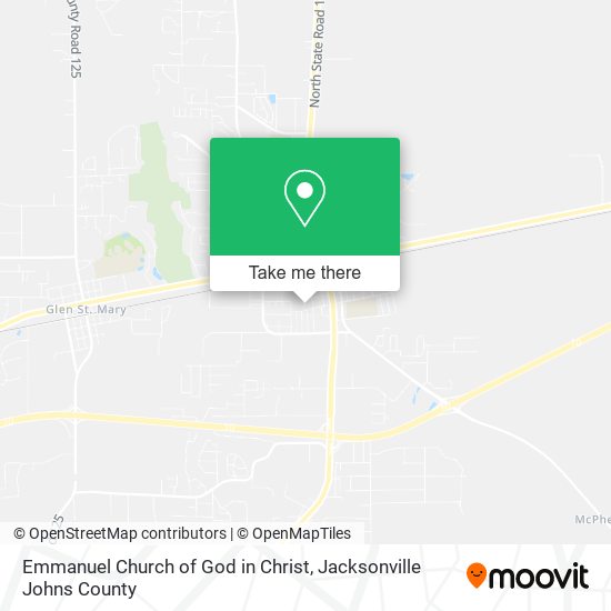 Emmanuel Church of God in Christ map