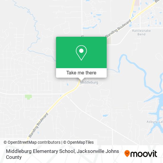 Middleburg Elementary School map