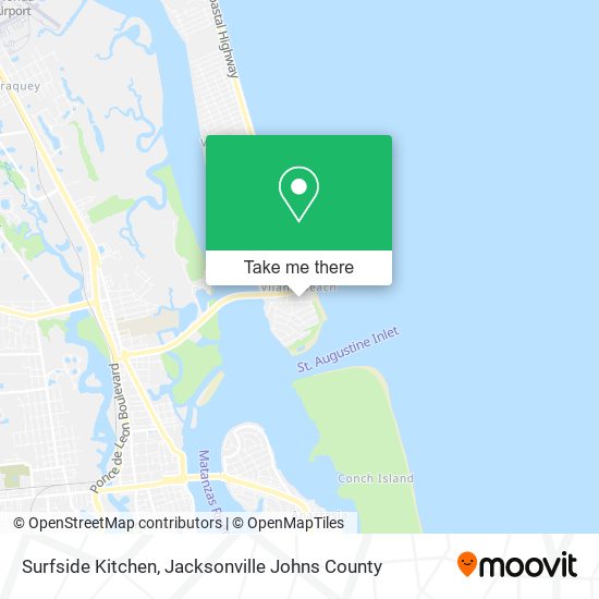 Surfside Kitchen map