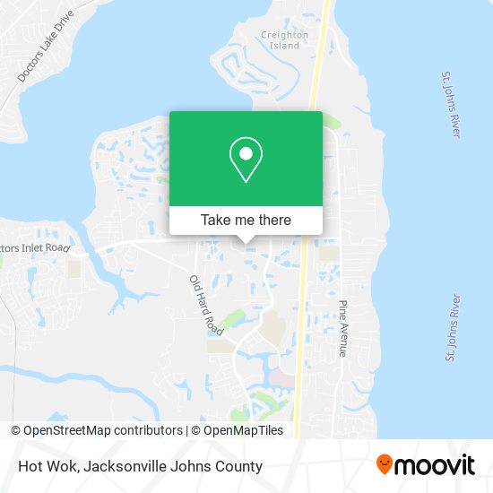 Hot Wok map