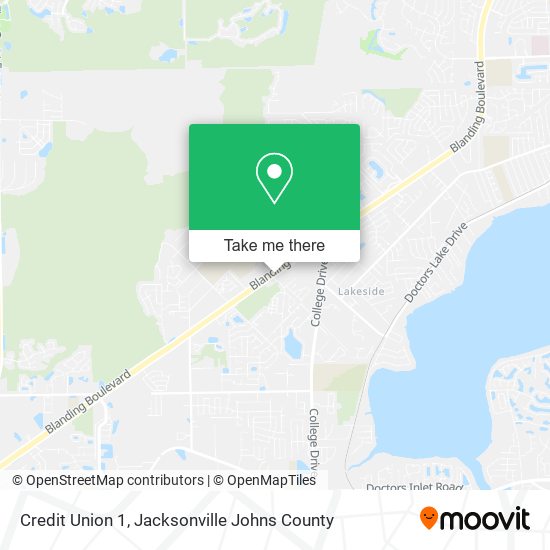 Mapa de Credit Union 1