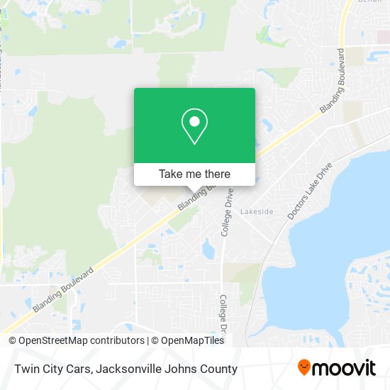 Mapa de Twin City Cars