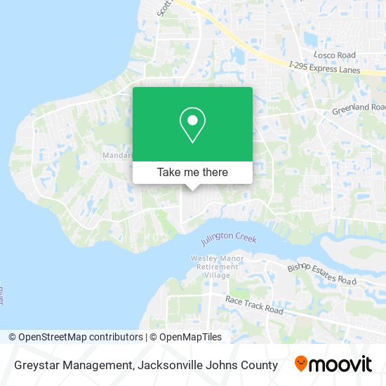 Greystar Management map
