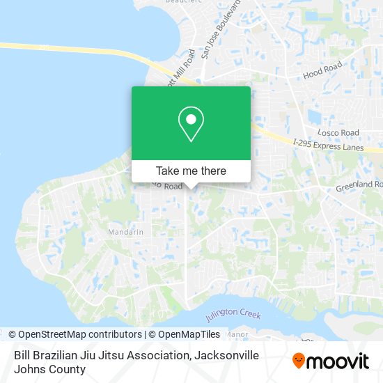 Mapa de Bill Brazilian Jiu Jitsu Association