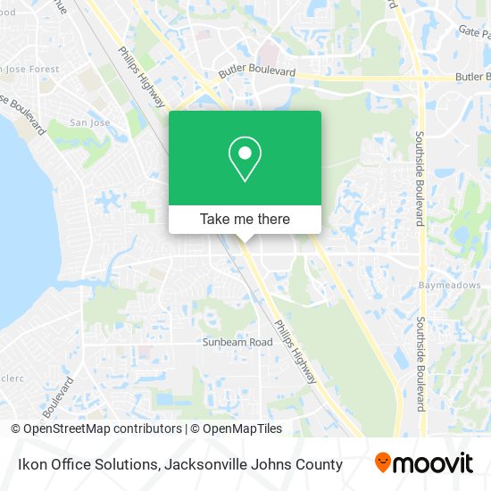 Ikon Office Solutions map