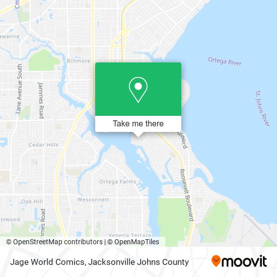 Jage World Comics map