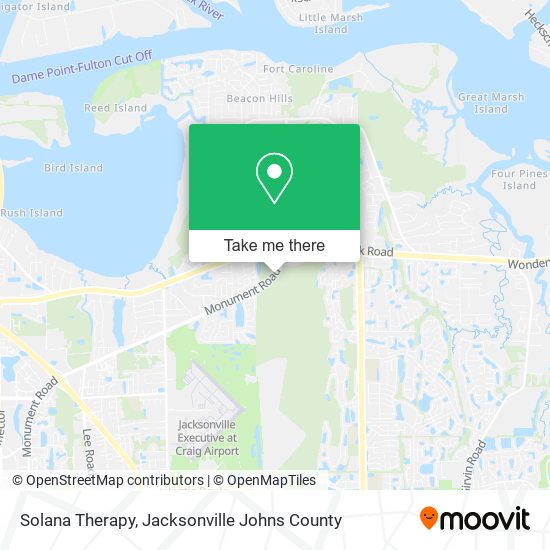 Solana Therapy map