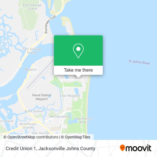 Credit Union 1 map