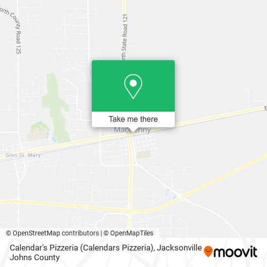 Calendar's Pizzeria (Calendars Pizzeria) map