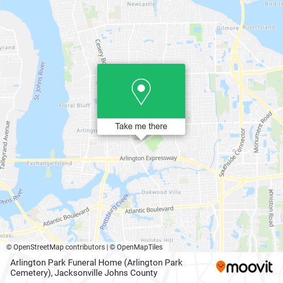 Arlington Park Funeral Home (Arlington Park Cemetery) map