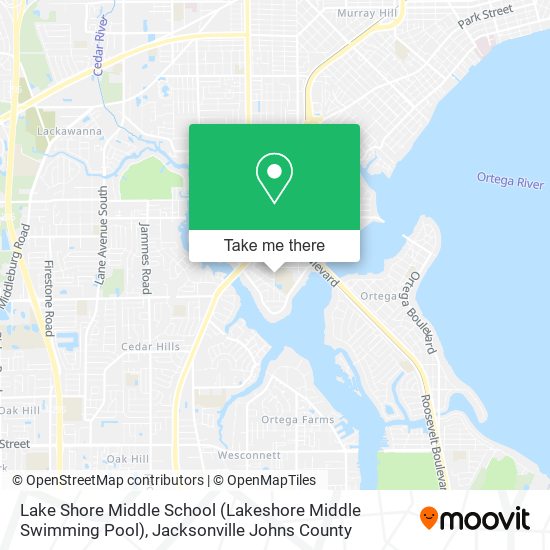 Lake Shore Middle School (Lakeshore Middle Swimming Pool) map