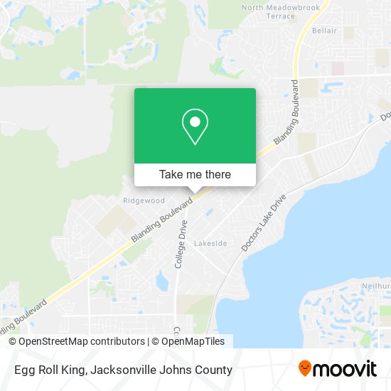 Mapa de Egg Roll King