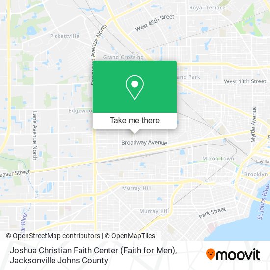 Joshua Christian Faith Center (Faith for Men) map