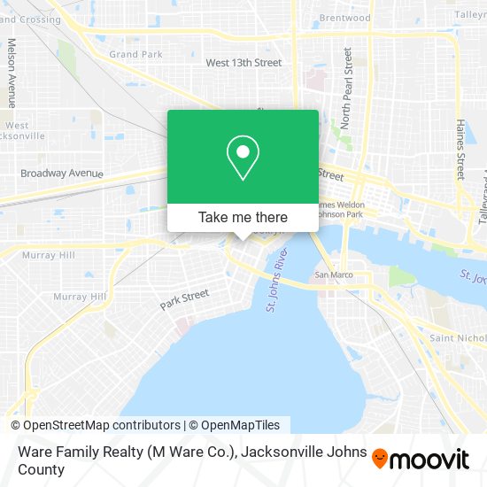 Ware Family Realty (M Ware Co.) map