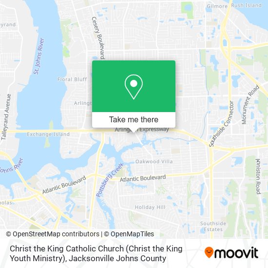 Christ the King Catholic Church (Christ the King Youth Ministry) map