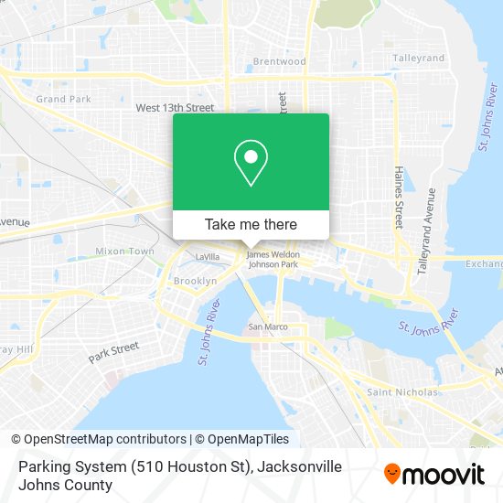 Mapa de Parking System (510 Houston St)