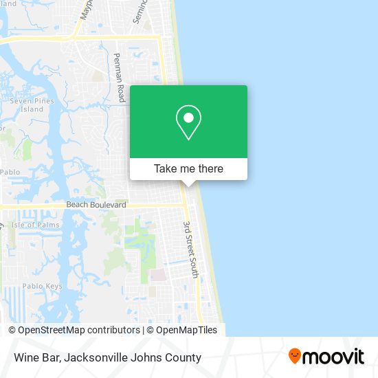 Wine Bar map