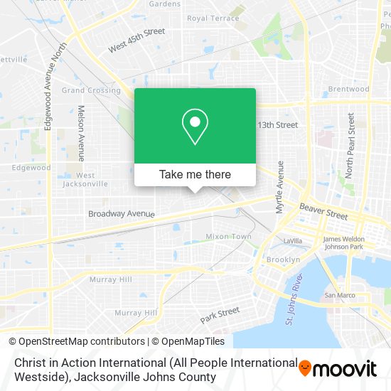 Christ in Action International (All People International Westside) map