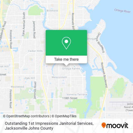 Outstanding 1st Impressions Janitorial Services map