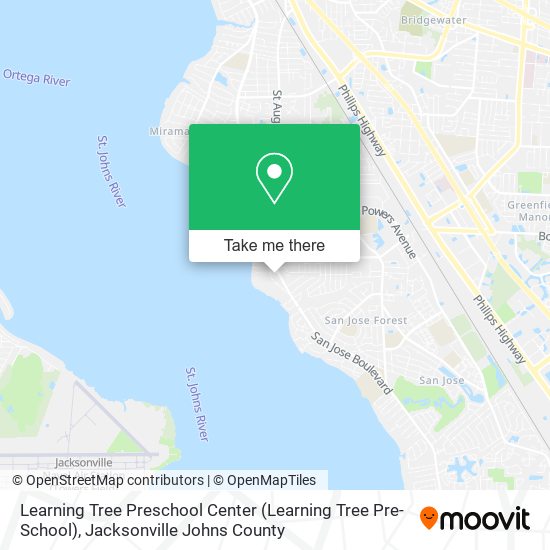 Learning Tree Preschool Center (Learning Tree Pre-School) map