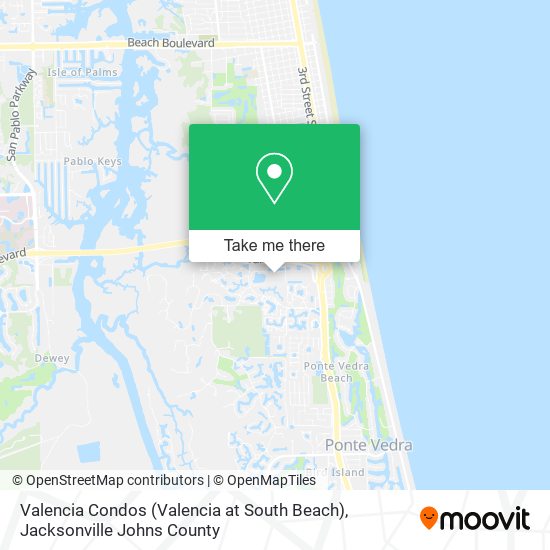 Valencia Condos (Valencia at South Beach) map