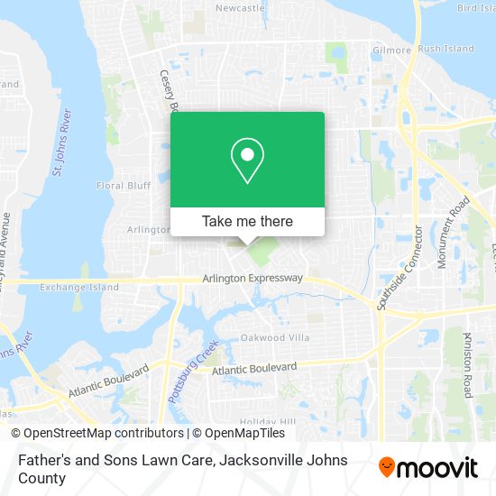 Father's and Sons Lawn Care map