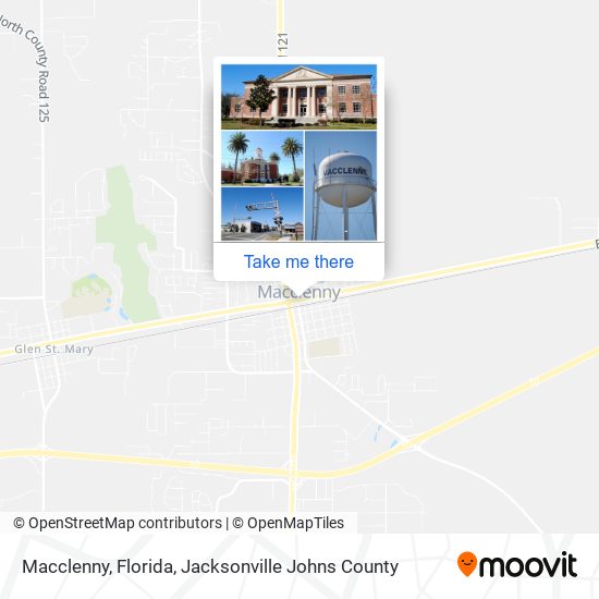 Macclenny, Florida map
