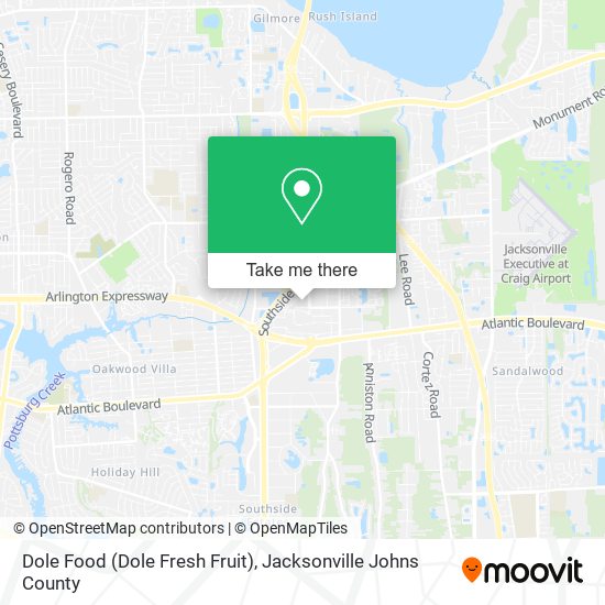 Dole Food (Dole Fresh Fruit) map