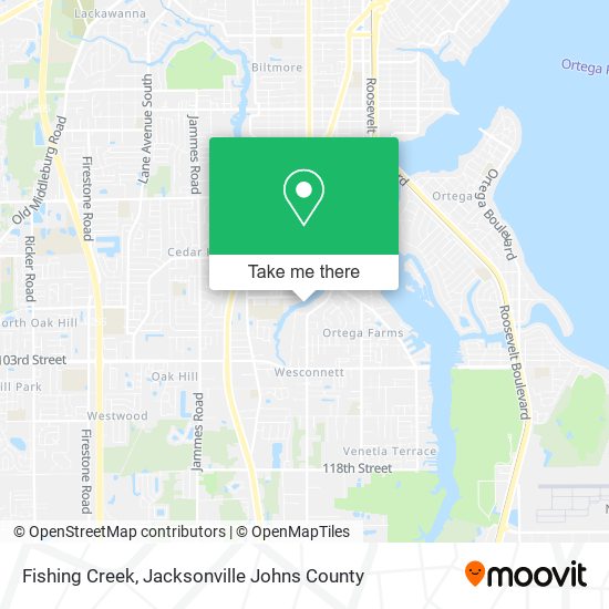 Mapa de Fishing Creek