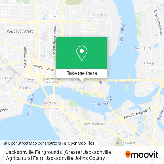 Jacksonville Fairgrounds (Greater Jacksonville Agricultural Fair) map