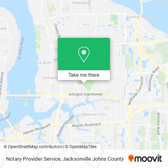 Notary Provider Service map