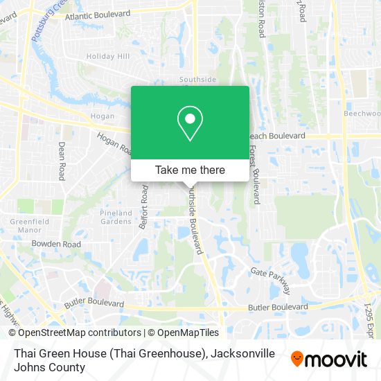 Mapa de Thai Green House (Thai Greenhouse)