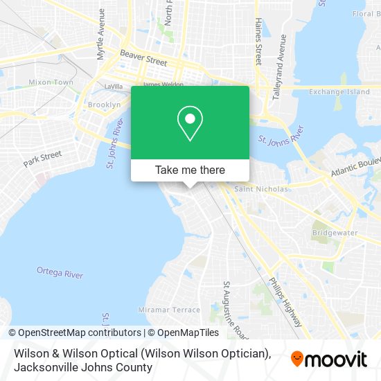 Mapa de Wilson & Wilson Optical (Wilson Wilson Optician)