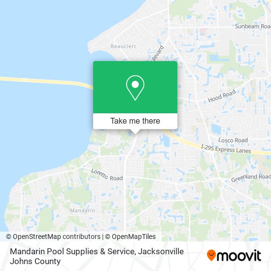 Mandarin Pool Supplies & Service map