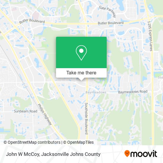 John W McCoy map