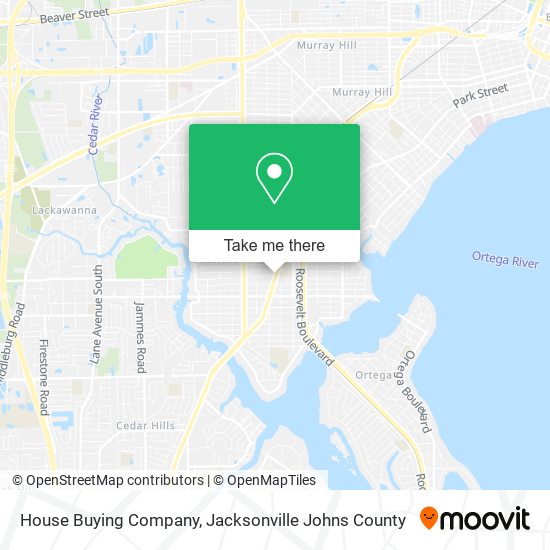 House Buying Company map