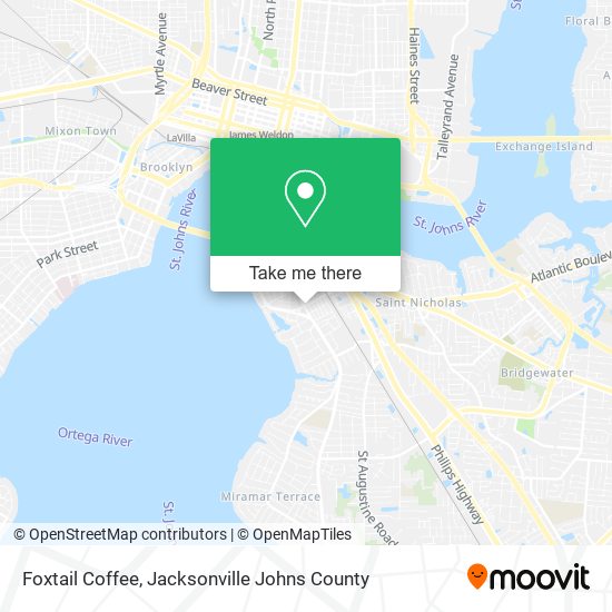 Mapa de Foxtail Coffee