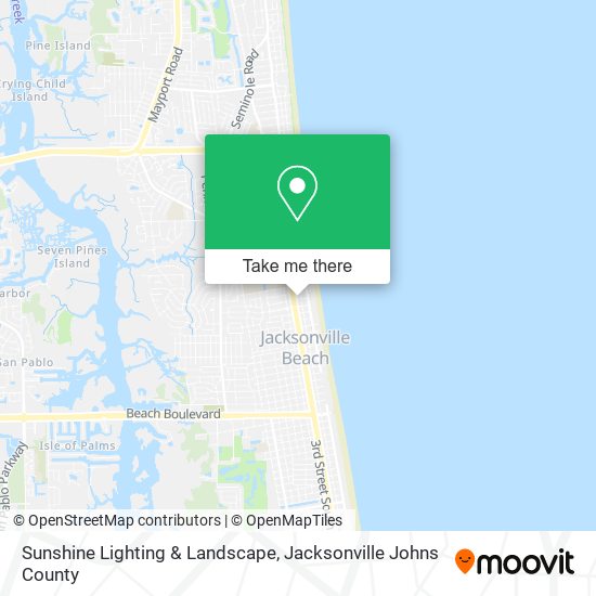 Mapa de Sunshine Lighting & Landscape
