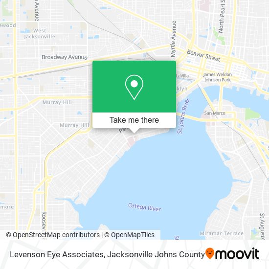 Levenson Eye Associates map