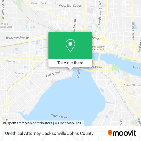 Unethical Attorney map