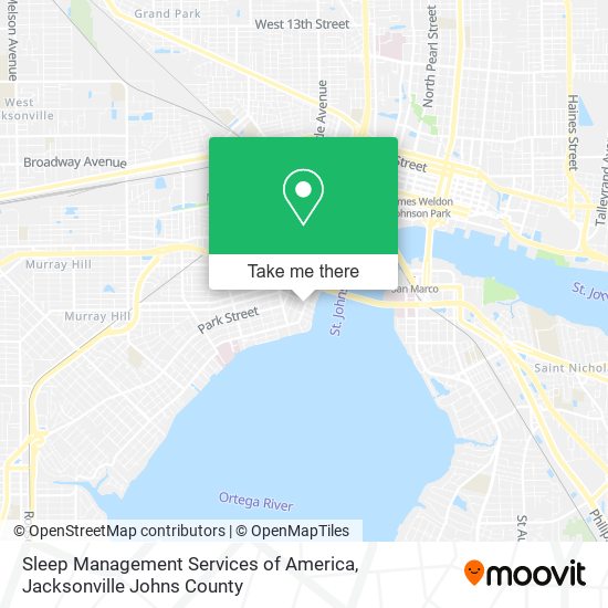 Sleep Management Services of America map