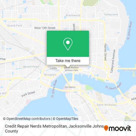 Credit Repair Nerds Metropolitan map
