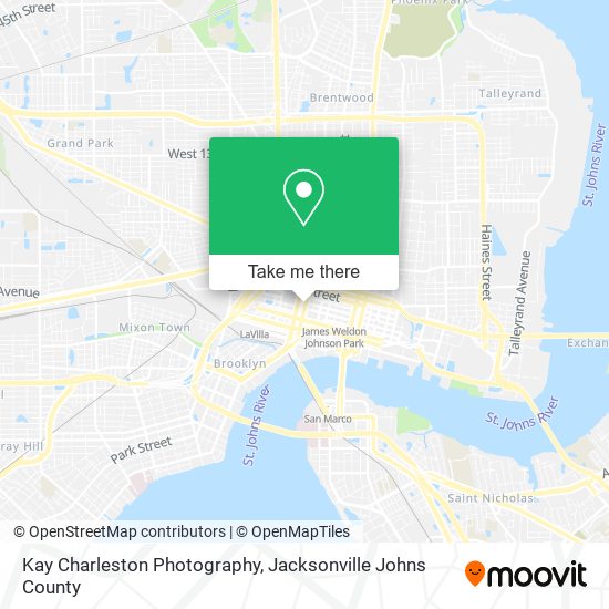 Kay Charleston Photography map